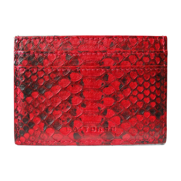 ☆LEMASQUE☆ Dow Soft Women's Leather Card Wallet Red L08301 Leather Wallet Womens Designer
